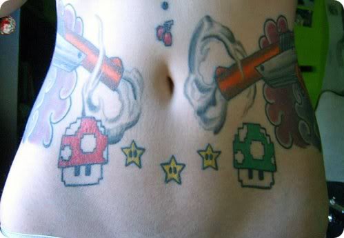 Nintendo tattoo